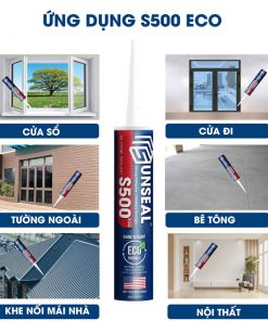 SUNSEAL S500 Eco đang được ứng dụng vô cùng rộng rãi.