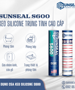 Ứng dụng của keo silincone Sunseal S600