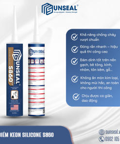Ưu điểm của keo silicone chống cháy Sunseal S860