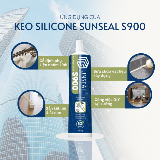 ỨNG DỤNG CỦA KEO SILICONE
