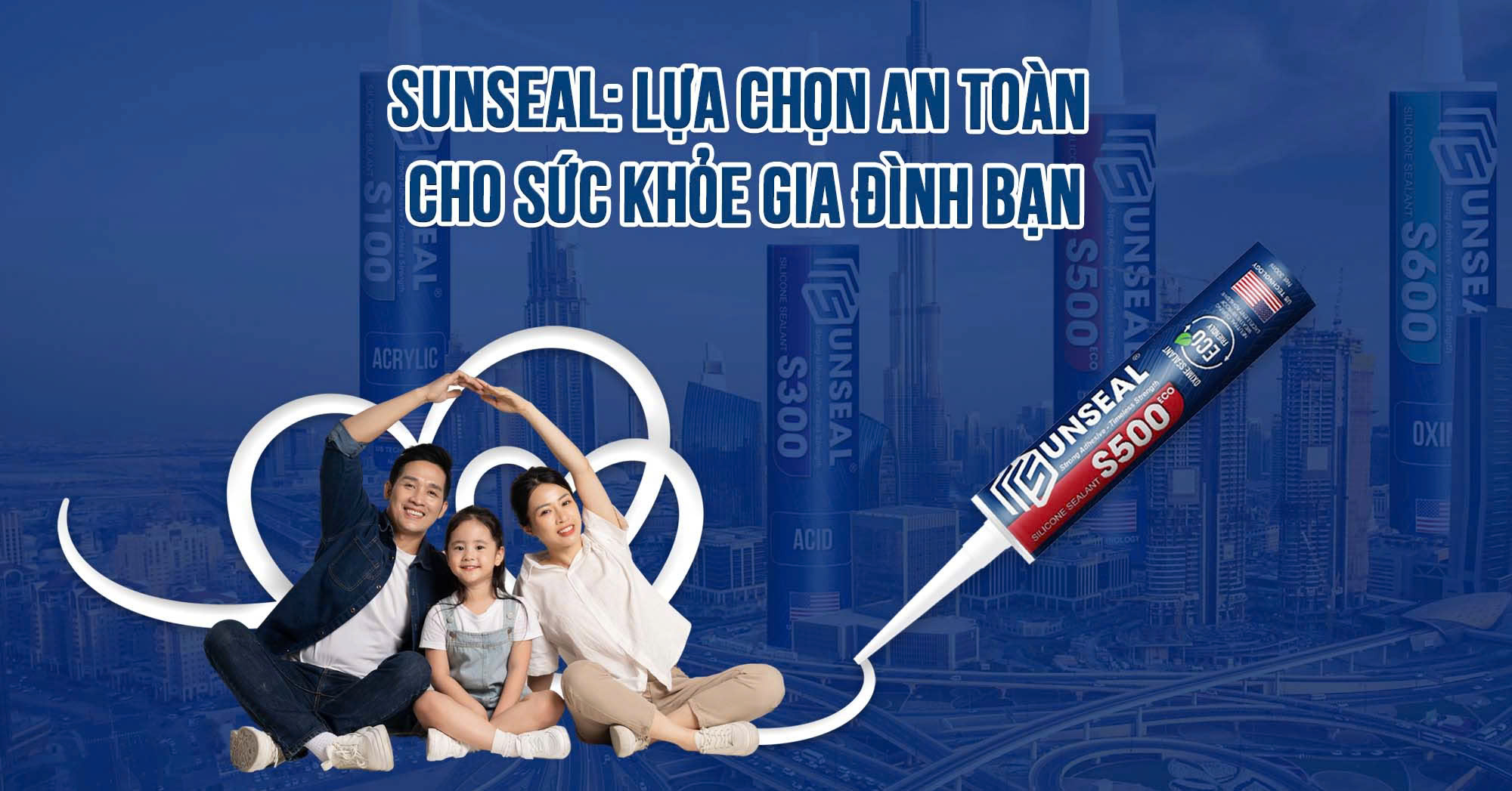 Hãng keo silicone an toàn cho sức khỏe
