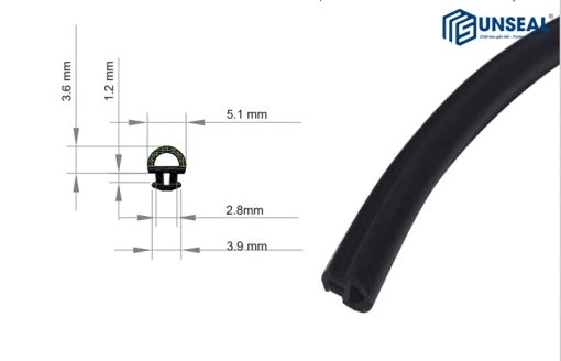 Gioăng chèn móc hệ 120 chính là sự lựa chọn lý tưởng chống xé và độ bền vượt trội.