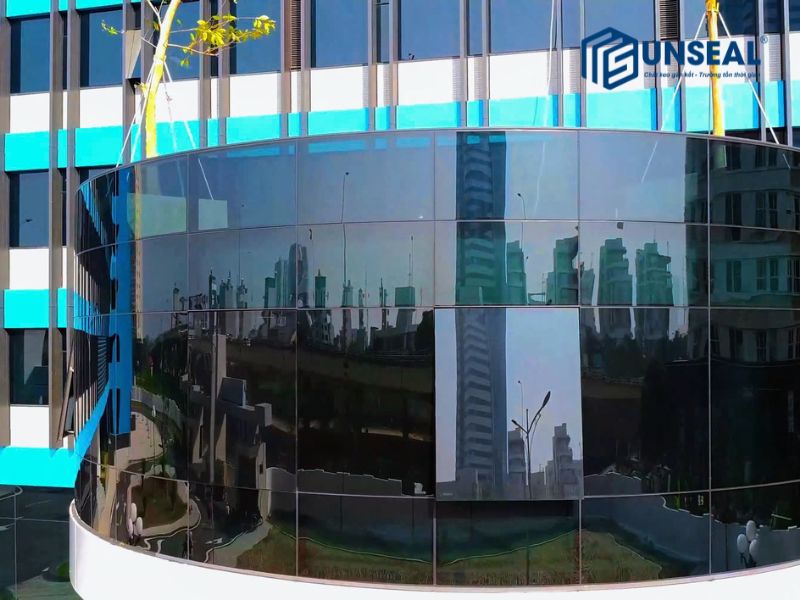 Gioăng cao su EPDM chống thấm được thiết kế cho mặt dựng (façade).
