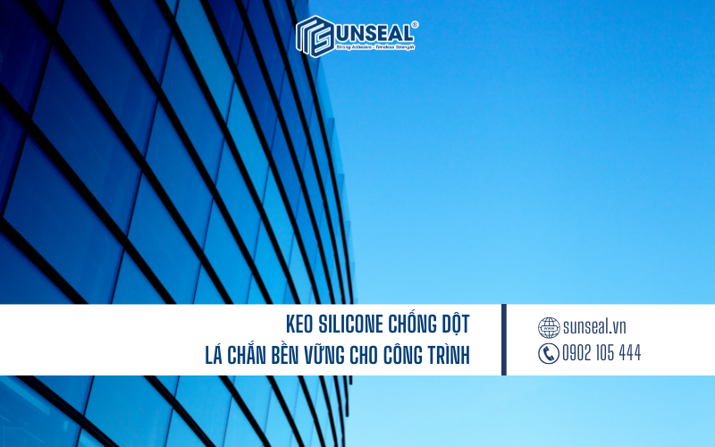Keo silicone chống dột Sunseal
