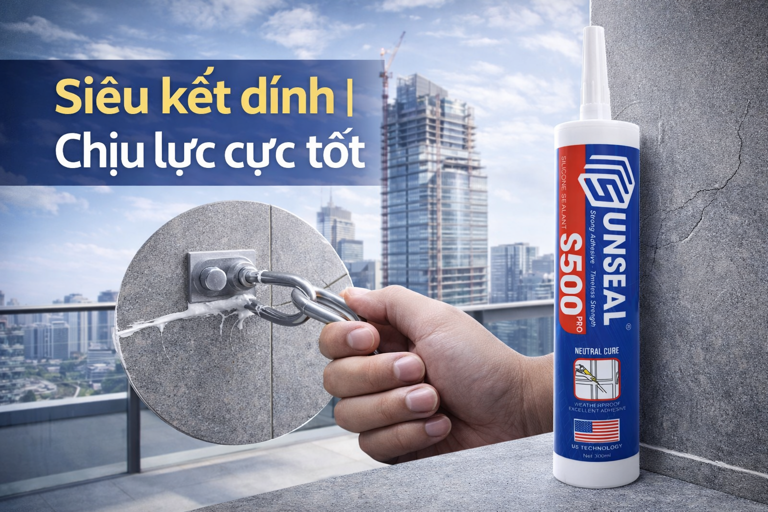 Cách bắn keo silicone đẹp