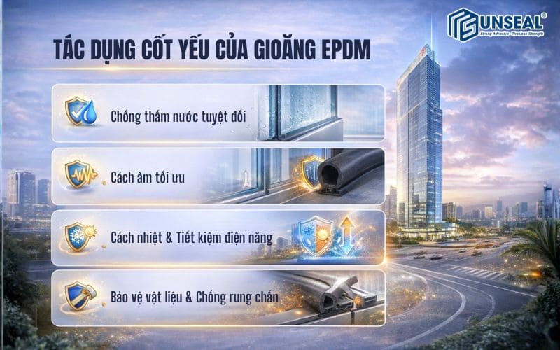 Gioăng cao su EPDM là gì? - Sunseal5