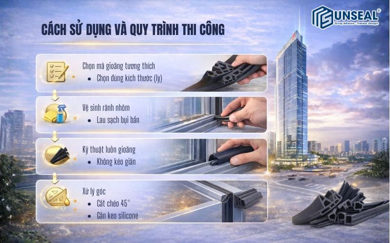 Gioăng cao su EPDM là gì? - Sunseal7