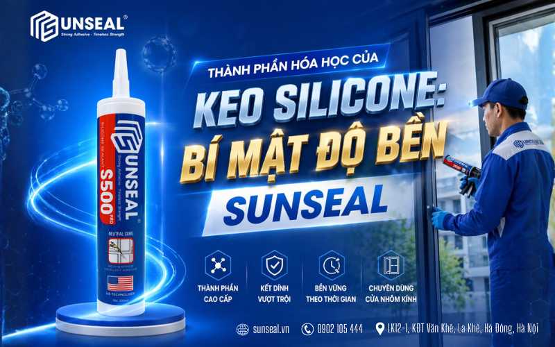 Thành phần hóa học của keo silicone Sunseal