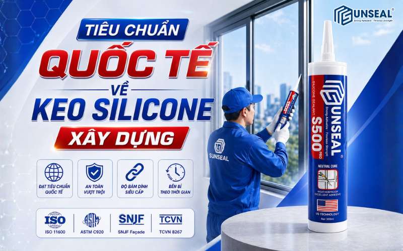 Tiêu chuẩn quốc tế về keo silicone - Sunseal