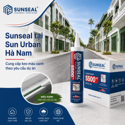 Sunseal cung cấp keo silicone cho dự án Sun Urban Hà Nam