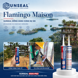 Sunseal cung cấp keo silicone cho dự án của Flamingo