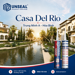 Sunseal cung cấp keo silicone cho dự án Casa Del Rio Trung Minh A Hòa Bình